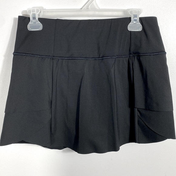 Athleta Momentum High Rise Black Pleated Skort size small - Picture 5 of 15